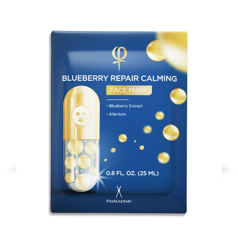 Blueberry Repair Calming Face Mask 1 x 5pcs
