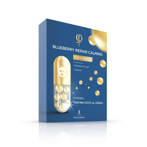 Blueberry Repair Calming Face Mask 1 x 5pcs