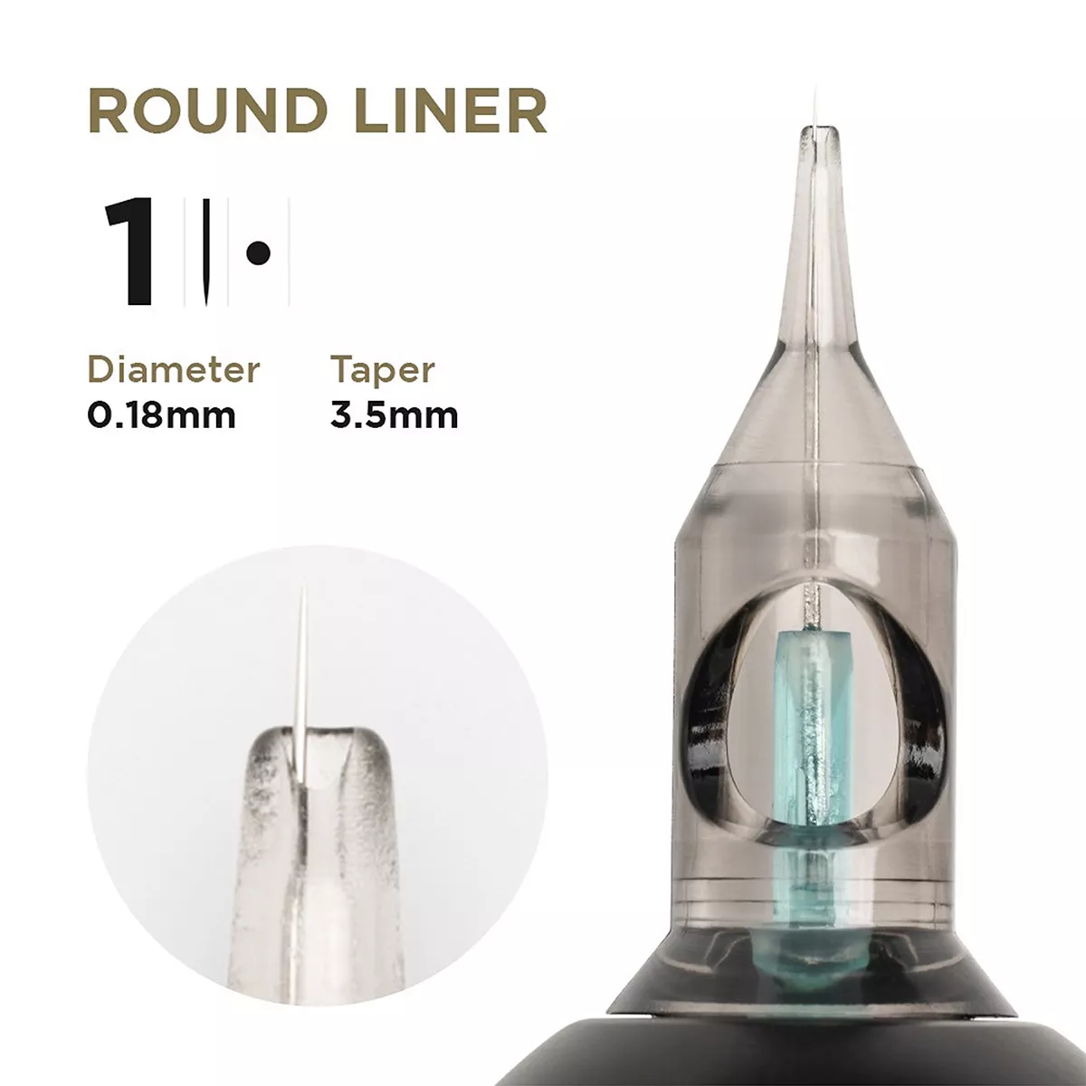 PMU Cartridges 0.18 1R, 3.5mm taper (EN02B) 20 pcs pmu cartridges 0.18 1r, 3.5mm taper (en02b) 20pcs 2.jpg