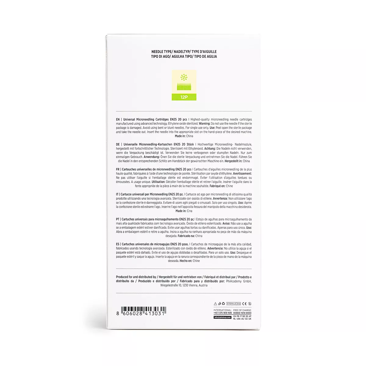 Universal Microneedling Cartridge 12P - 20pcs universal microneedling cartridge 12p - 20pcs 6.jpg