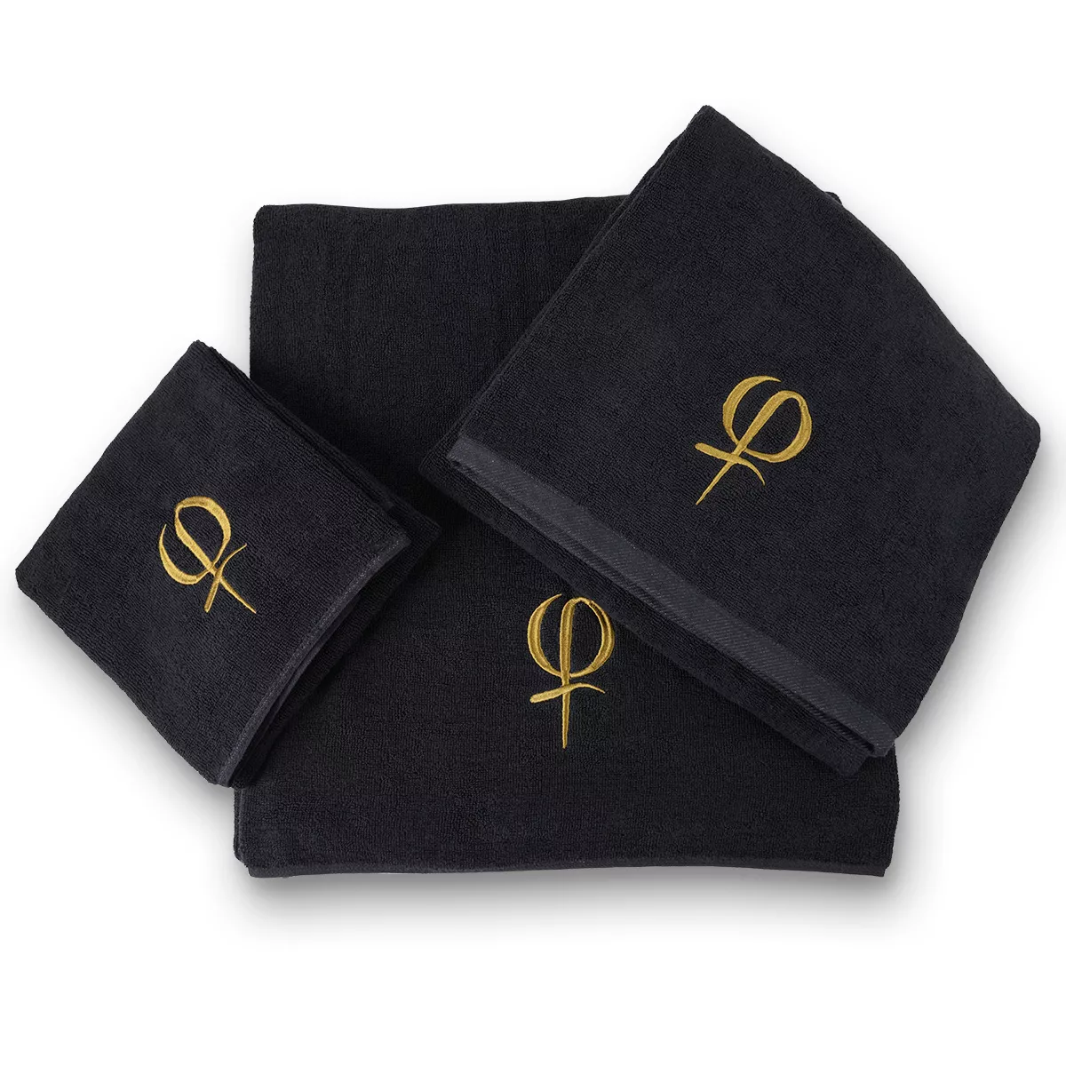 Phi SPA Towel Black M (140x100cm)