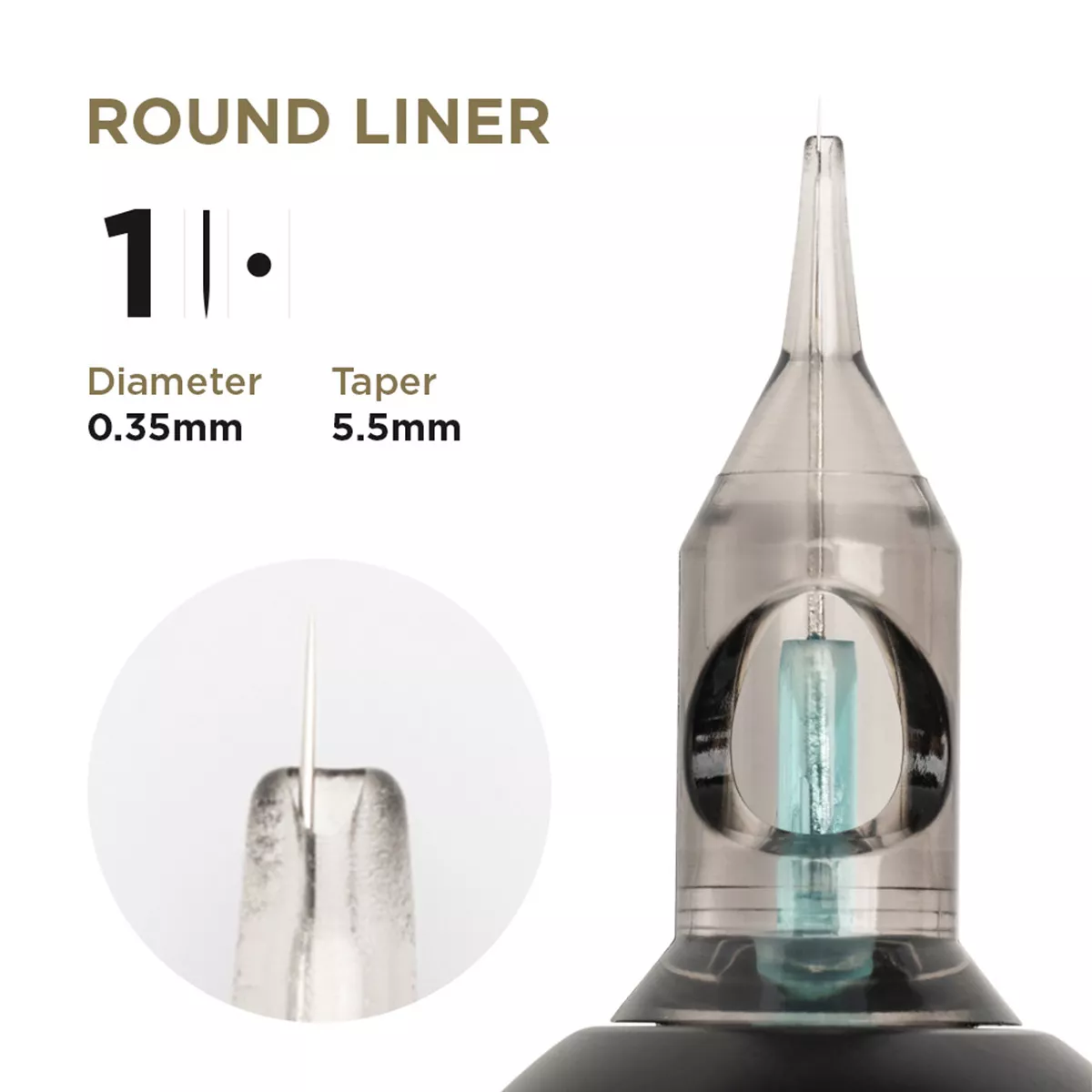 PMU Cartridges 0.35 1R, 5.5mm taper (EN02B) 20 pcs pmu cartridges 0.35 1r, 5.5mm taper (en02b) 20pcs 2.jpg