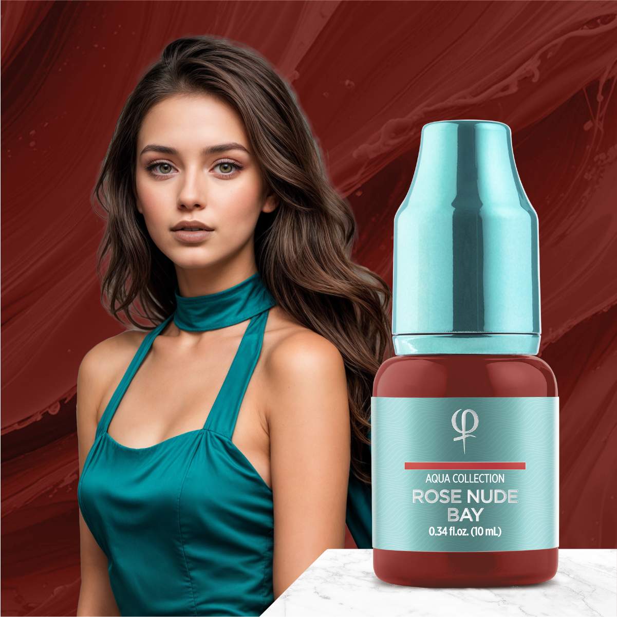 Rose Nude Bay PMU pigment 10ml Rose Nude Bay PMU pigment 10ml