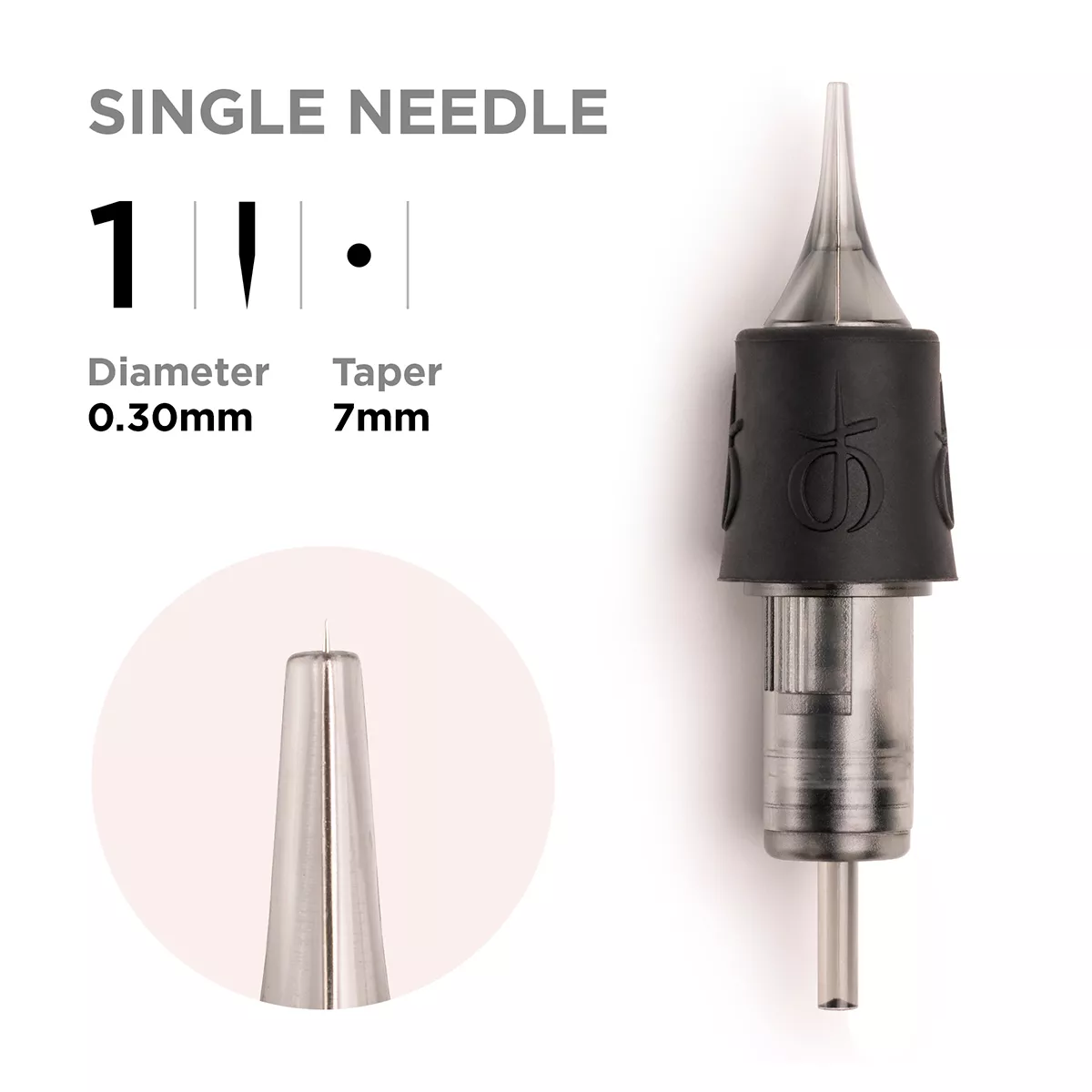 phi black cartridge 0.30 1r, 7mm taper - 10pcs 4.jpg