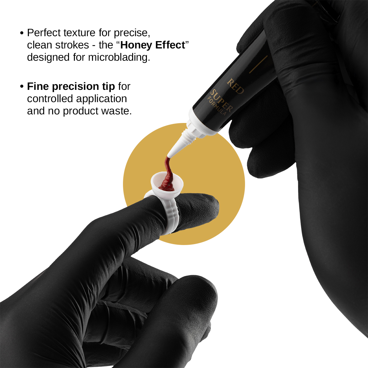 Phibrows Red SUPER Pigment 5ml - 2pcs