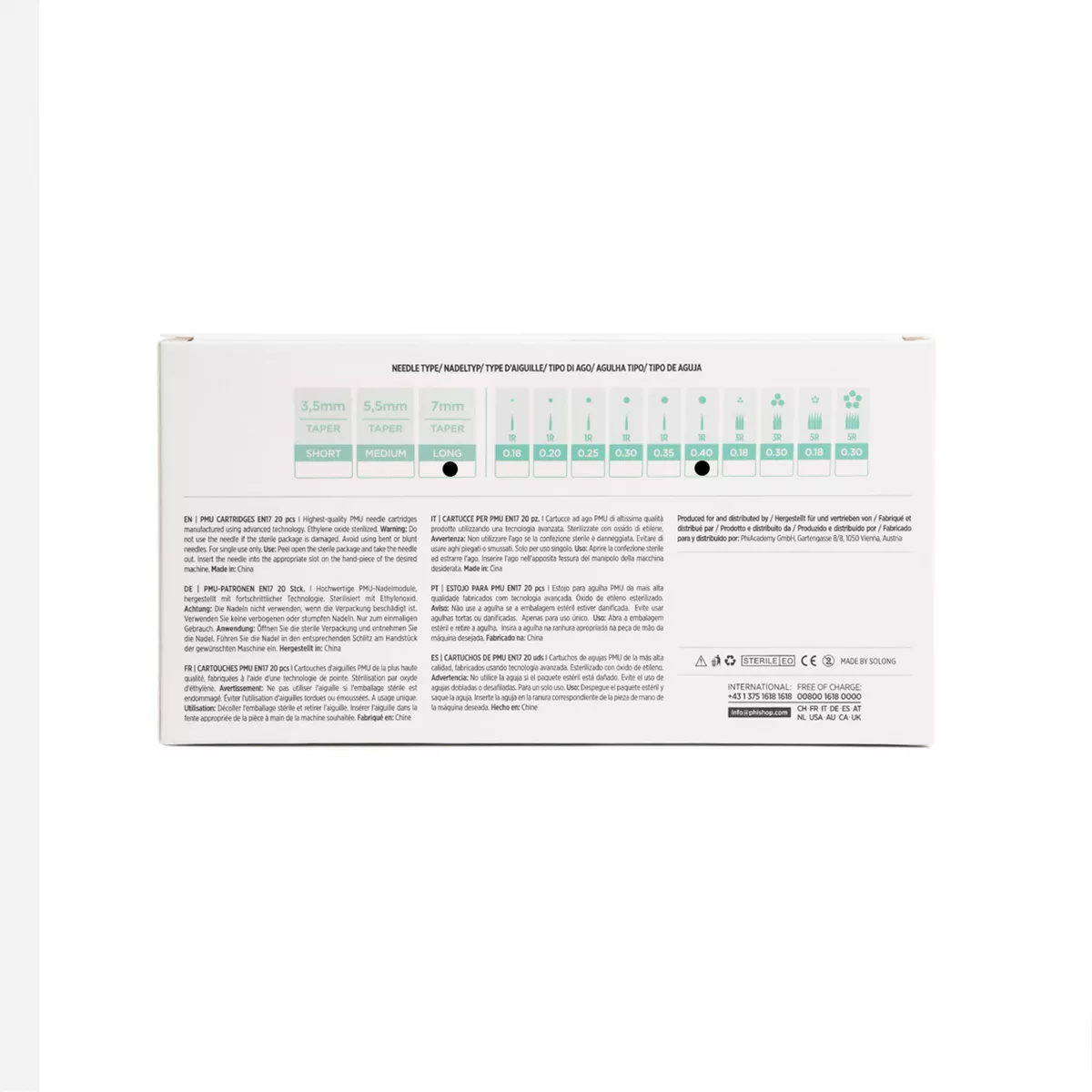 pmu cartridges 0,40 1r, 7m taper (en17) 20 pcs 5.jpg