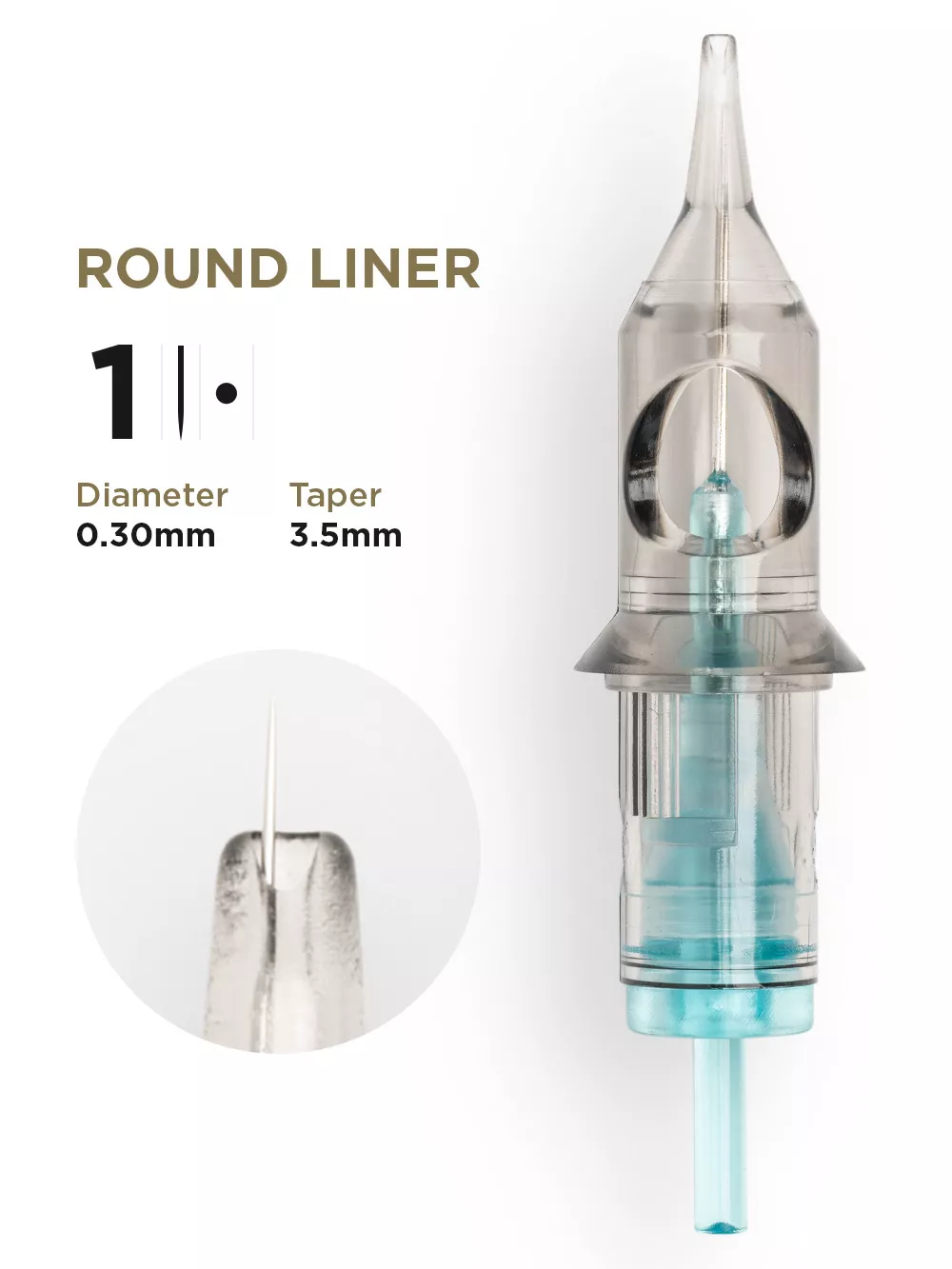 PMU Cartridges 0.30 1R, 3.5mm taper (EN02B) 20 pcs 0,30-1R-3.5mm_1.jpg