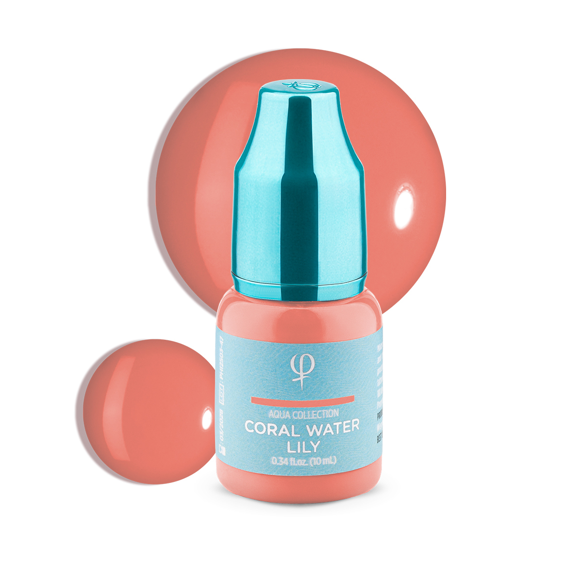 Coral Water Lily – Correction color PMU pigment 10ml Coral Water Lily – Correction color PMU pigment 10ml