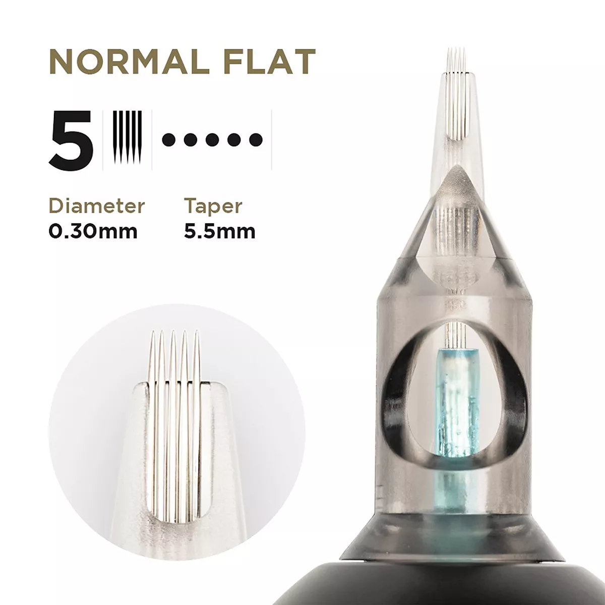 PMU Cartridges 0.30 5F, 5.5mm taper normal flat (EN02B) 20 pcs pmu cartridges 0.30 5f, 5.5mm taper (en02b) 20pcs 2.jpg