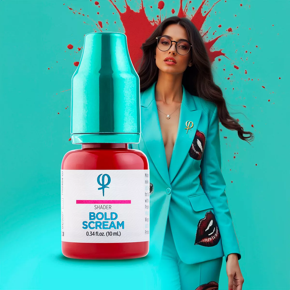 Bold Scream PMU Mix Shader Pigment 10ml bold scream pmu mix shader pigment 10ml 4.jpg