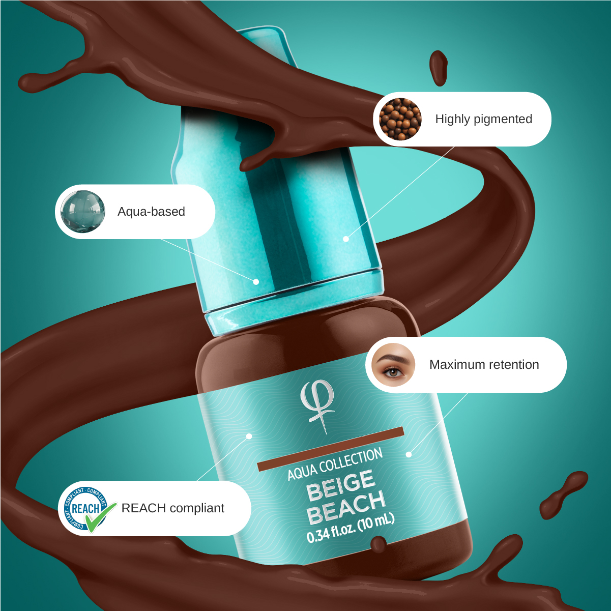 Beige Beach PMU Pigment 10ml Beige Beach PMU Pigment 10ml