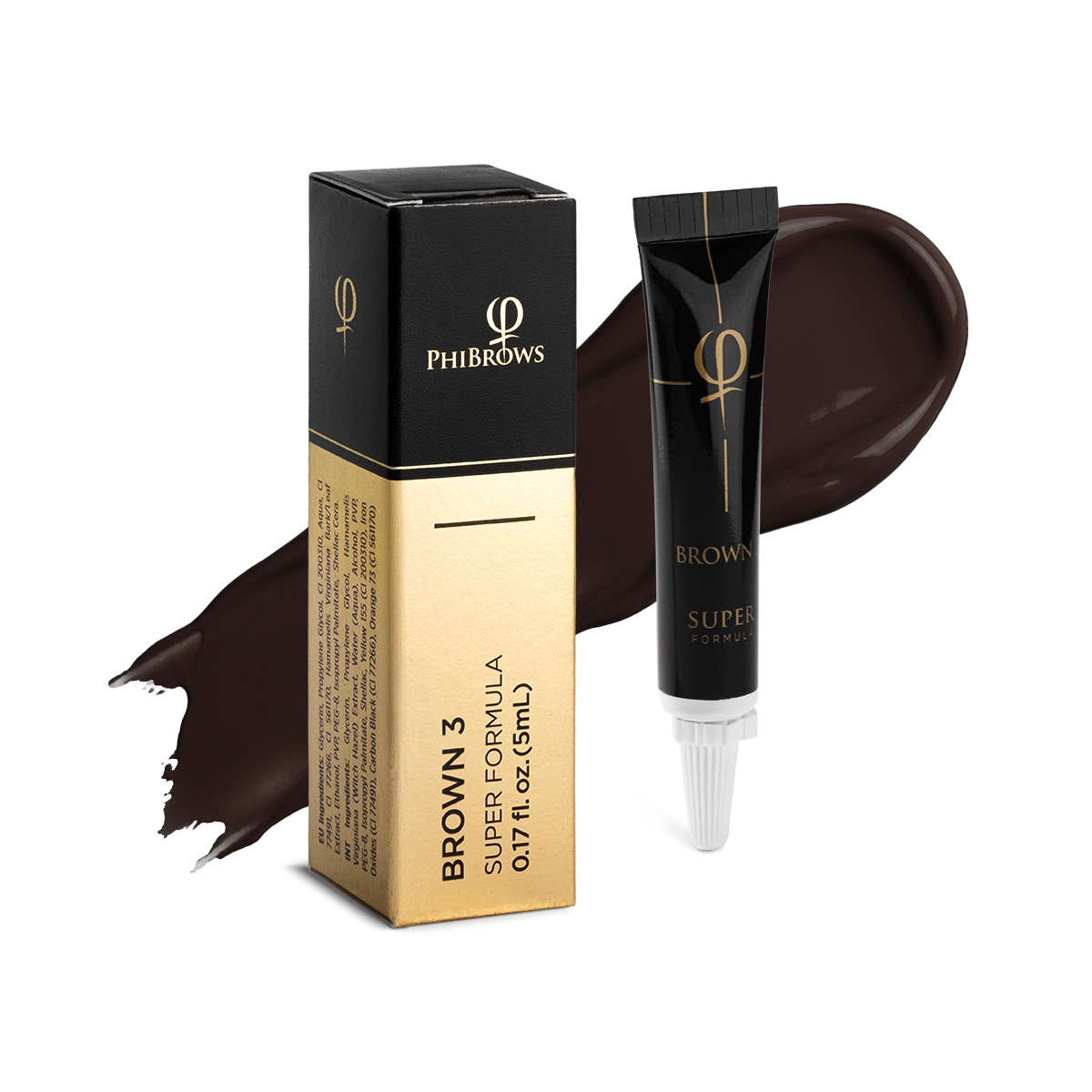 PhiBrows Brown 3 SUPER Pigment 5ml PhiBrows Brown 3 SUPER Pigment 5ml