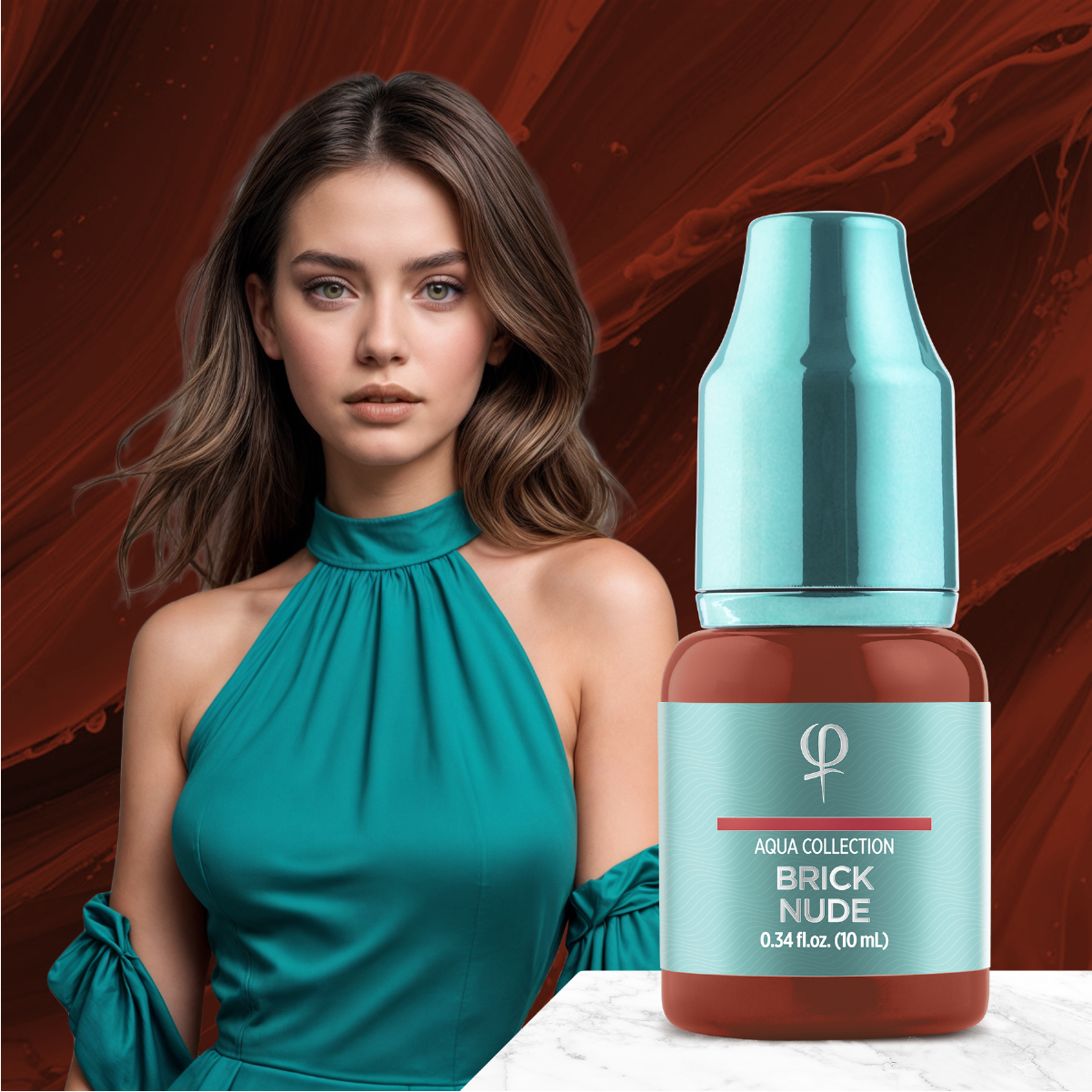 Brick Nude PMU pigment 10ml