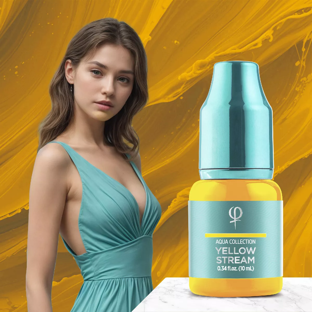 Yellow Stream PMU pigment 10ml - Correction color aqua_collection_shop_photos_mix_yellow_stream_5-17.jpg