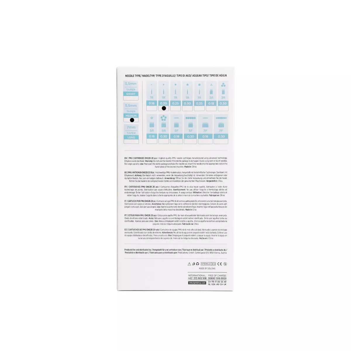 PMU Cartridges 0.20 1R, 5.5mm taper (EN02B) 20 pcs pmu cartridges 0.20 1r, 5.5mm taper (en02b) 20pcs 5.jpg