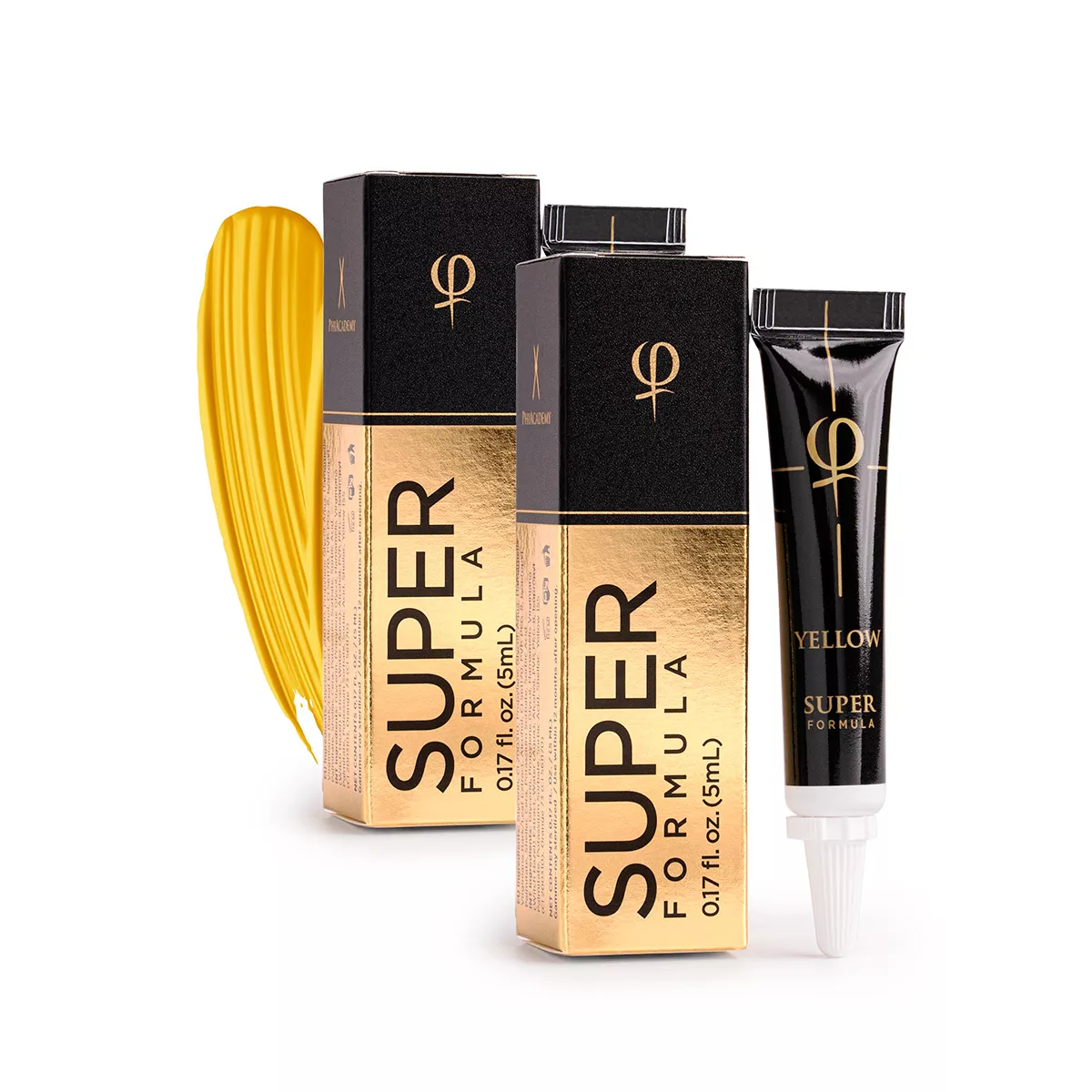 Phibrows Yellow SUPER Pigment 5ml - 2pcs phibrows yellow super - 2pcs 1.jpg