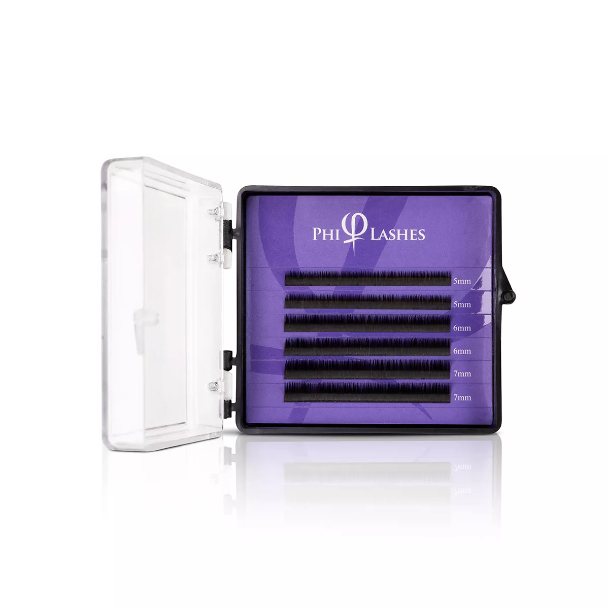 PhiLashes Premium Curl FM Mix C-0.07 5/6/7 mm philashes premium curl faux mink mix c-0.07 5-6-7 mm 1.jpg